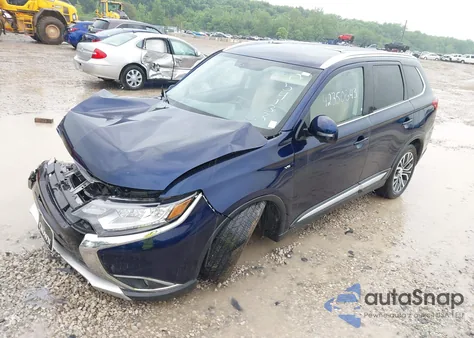 2018 Mitsubishi Outlander Gt из США, поврежденный, VIN JA4JZ4AX6JZ054133